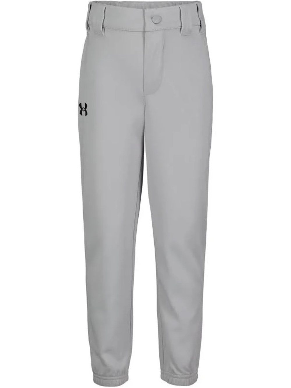 NWT Under Armour Toddler/Little Boys Pull-On Jogger Baseball Pants Gray Size 5